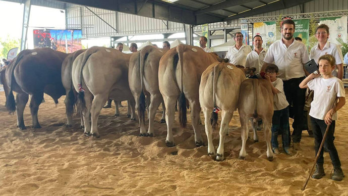 Le prix d'ensemble est remporté par le Gaec Élevage Picauville (Deux-Sèvres).