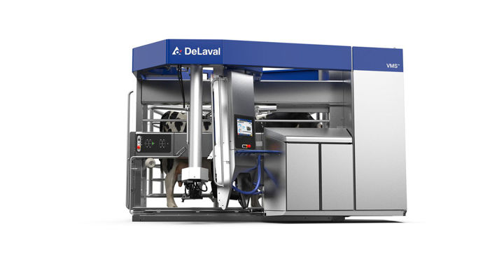 Le jury des Innov’Space a décerné une étoile à Delaval pour son Flow responsive milking, un dispositif de gestion du vide pour les robots de traite. Avec FRM pour VMS, DeLaval adapte le niveau de vide sous le trayon à la vitesse d’éjection du lait. L’objectif est de réduire le temps de traite en garantissant le confort de traite pour la vache.