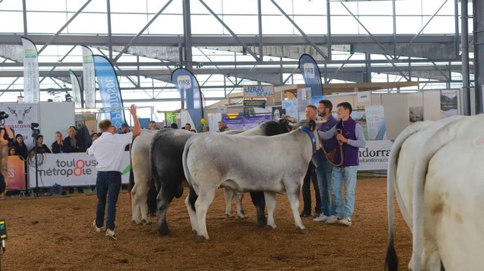 Le Gaec de Poy (Haute-Garonne) a remporté le prix de l'élevage.