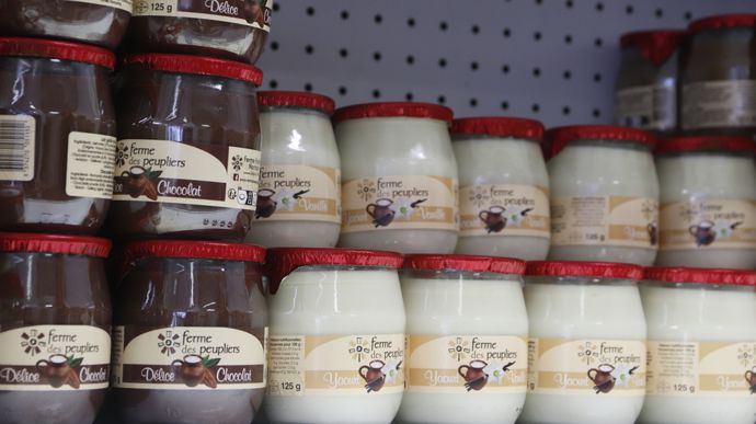 Les yaourts au chocolat et à la vanille ont rencontré du succès.