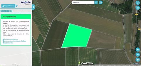Sur les périmètres d’aire d’alimentation de captages prioritaires et zones sensibles, Syngenta préconise de ne pas utiliser d’herbicide à base de S-métolachlore. Sur les périmètres d’aire d’alimentation de captages prioritaires et zones sensibles, Syngenta préconise de ne pas utiliser d’herbicide à base de S-métolachlore.