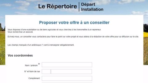 repertoire depart installation en ligne