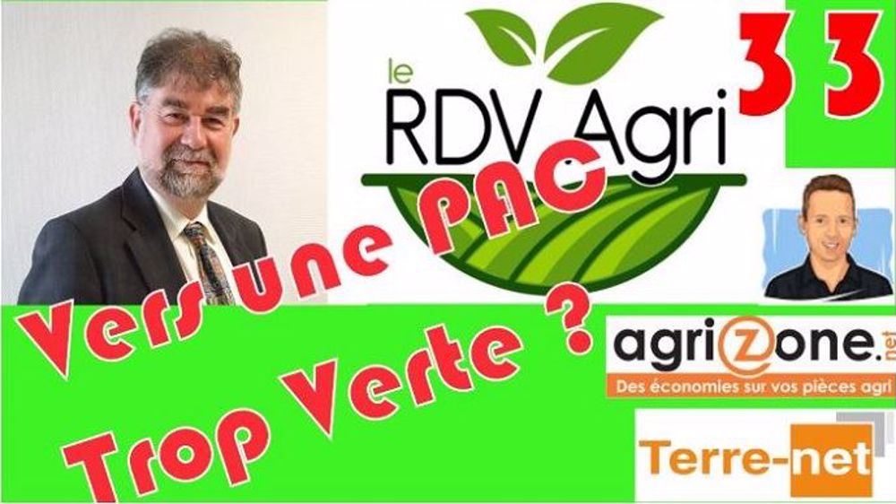 Pour en savoir plus sur la prochaine réforme de la Pac, regardez ce soir à 21 h RDV agri sur la chaîne Youtube de Thierry agriculteur d'aujourd'hui. (©Thierry agriculteur d'aujourd'hui)
